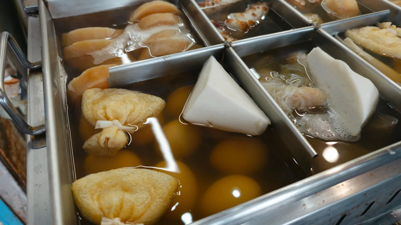 小魚と豆腐