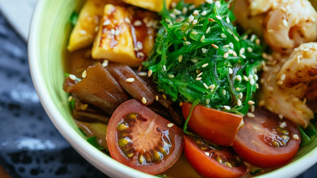わかめや昆布などの食材